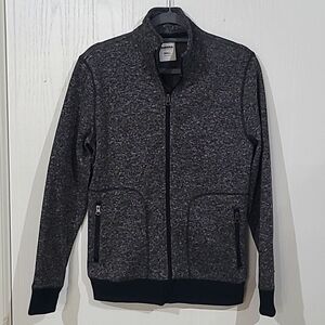 Sonoma Zip Front Mock Neck Sweatshirt Jacket Size Small